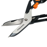 Fiskars Pro PowerArc Easy Action Aluminum Tin Snips (13") - Custom Engraved