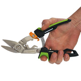 Fiskars Pro PowerGear Aviation Snips Offset (Right Cut) - Custom Engraved