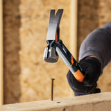 Fiskars IsoCore 28 oz Milled-face Framing Hammer (16") - Custom Engraved