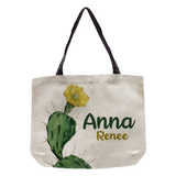 Burlap Tote Bag - Custom Printed