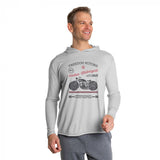 Solar Performance Long Sleeve Hoodie - Custom Printed