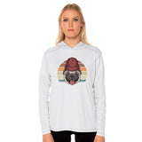 Solar Performance Long Sleeve Hoodie - Custom Printed