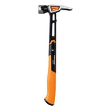 Fiskars Pro IsoCor 22 oz Milled-face Framing Hammer (16") - Custom Engraved