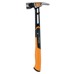 Fiskars IsoCore 28 oz Milled-face Framing Hammer (16") - Custom Engraved